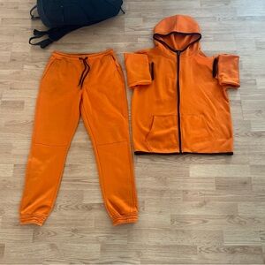 Canada🇨🇦Weather Gear Tracksuit (orange🧡)